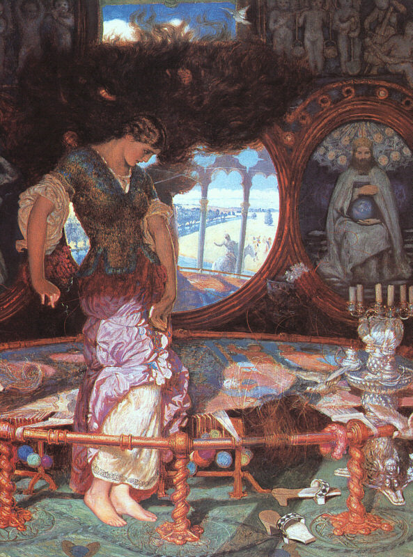 William Holman Hunt The Lady of Shalott